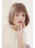 【 Ｉ. 】30代からのナチュラル前下がりショートボブ　川口