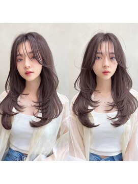 アメリ 新宿(Ameri) Ameri【新宿】シースルー×カシスブラウン