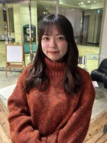 クーヘアー(coohair)&nbsp;縮毛矯正/ローレイヤー/こっくりブラウン/レイヤーカット/名古屋