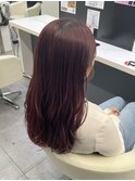 ピンクラベンダー/ブリーチ履歴からの春カラー