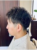 【30代 男性】ロンドンソフトツーブロック（大宮/バーバー）