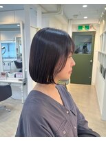 【恵比寿 LIBRE】弱酸性ストレート×大人ボブ