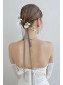 wedding hair make /@togahina___