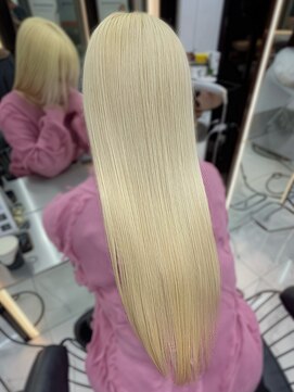 ラピス 渋谷本店(Lapis) ブロンド/レイヤーカット/髪質改善/エクステ/バイカルテ