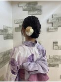 浴衣ヘア