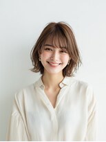 e.m.a プレミアムビューティーサロン 栄駅店(e.m.a PREMIUM BEAUTY SALON)&nbsp;ボブ/イメチェン/外ハネボブ/美髪/ワイドバング/髪型