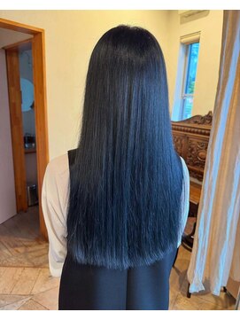 ヘアー メイク コラム コウ hair make column Coo ブルーブラック