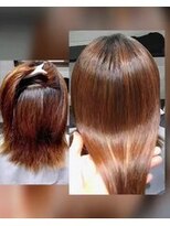 エイモアヘアサロン(A more hair salon)&nbsp;【縮毛矯正】+【ダメージ修復トリートメント】