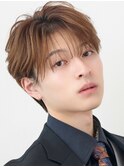 シースルーマッシュ韓国ヘアカルマパーマ韓国マッシュ黒髪