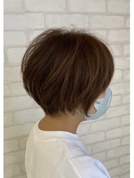 ビスイル 秋葉原店(Vis ill) 小顔似合わせオリーブベージュ透明感艶感カラーくびれ