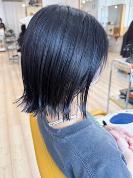 モリオ フロム ロンドン 成増店 【morio成増/児玉】外ハネ 黒髪ボブ