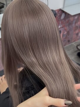 ペレ 栄店(PELE) くびれヘア/アプリコットオレンジ/夏のヘアアレンジ/栄