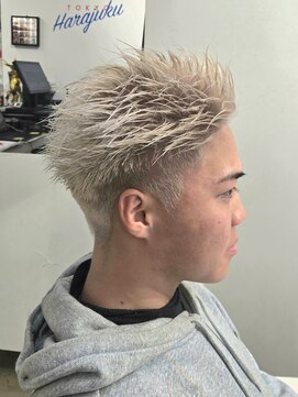 オーシャントーキョー 原宿(OCEAN TOKYO) ハイトーン × スパイキーショート