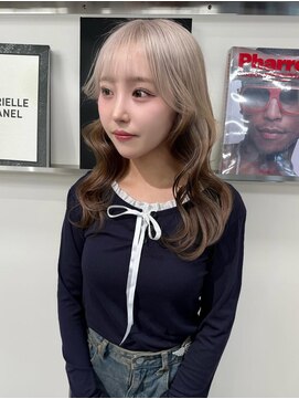 ペレ 梅田(PELE) ミディアムヘア/暗めカラー/グランマッシュ/梅田