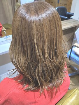 アヴァンス 天王寺店(AVANCE.) くすみカラー×オリーブベージュ