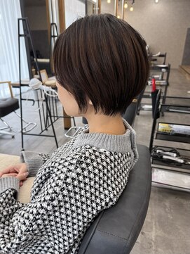 コク 千葉駅西口(COQU) ショートボブ/丸みショート/千葉【積田佳奈】