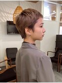 ベリーショート/ショートヘア/ショートカット/銀座