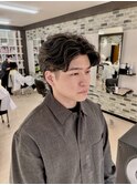 メンズフェザーパーマ
