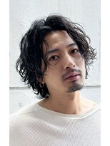 アストラ(ASTRA)&nbsp;MEN’S HAIR/波巻きツイストスパイラル/リバースセンターパート