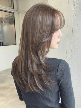 トーン 上大岡(tone.) ミディアムレイヤー*レイヤーカット*髪質改善 *ベージュカラー*