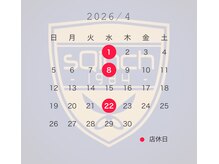 スクインチ(sQinch)の雰囲気(4月のお休み )