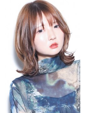 トップシェイプ(TOP SHAPE) シアー感レイヤーボブくびれミディ