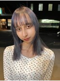 ネイビーグレー/津田沼/ブリーチ/ハイライト/ケアブリーチ/U24