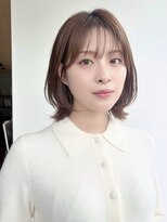 ケーツー エソラ池袋店(K-two)&nbsp;切りっぱなしボブ*レイヤーボブ*レイヤーカット*前髪ありボブ