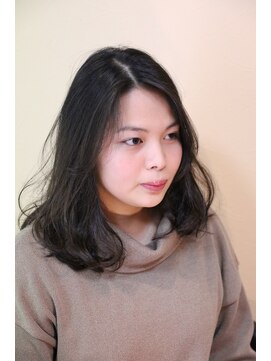 オレンジ サラ 河辺店 ロング　デジタルパーマ