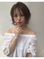 ラノバイヘアー(Lano by HAIR) 【Lano by HAIR】関亜梨佐 黒髪暗髪アッシュ小顔ショート
