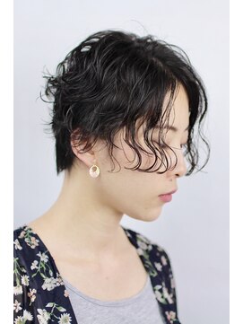 スパ ヘアーデザイン(SPA hair design) ショートヘア×モードパーマ