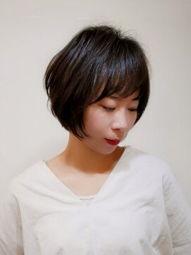 ダリ 本店(DAHLI) 大人かわいい髪質改善ショートボブ