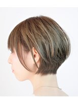 ヘア デザイン リスク(HAIR DESIGN RISK)&nbsp;【RISK 高橋勇太】三鷹でカットが上手い 前下がりショートボブ