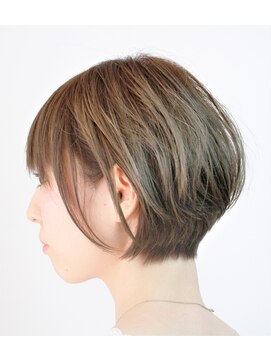 ヘア デザイン リスク(HAIR DESIGN RISK) 【RISK 高橋勇太】三鷹でカットが上手い 前下がりショートボブ