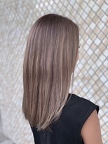 ナンバー(number+)&nbsp;透明感カラー★ダブルカラーブリーチミルクティーベージュ