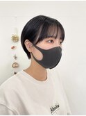 丸みショートヘア
