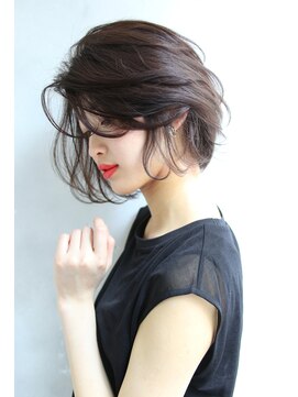 ブラン 広島八丁堀(Blanc) 【Blanc/広島】イルミナカラー/丸みショート/エアリーボブr