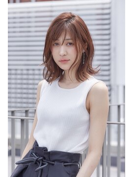 グランド(GRAND) 大人可愛い小顔ミディアムワンサイド20代30代40代