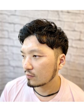 ヘアサロン 銀座マツナガ新宿店(hair salon) アップバングショート・ビジネスヘア【新宿/理容室/バーバー】