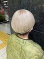 ヘアモイジャ(Hair Moija) ハイトーンも一回で作り上げず積み重ねることで綺麗になります。
