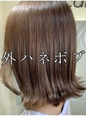 ナチュラル可愛い外ハネボブ