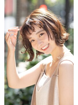 タヤ 春日店(TAYA) 大人可愛いやわらかソフトウェーブボブ