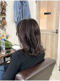ハイライト×グレージュ