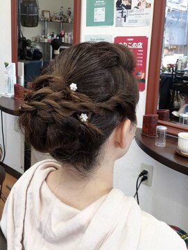 のりこの店 ヘアセット