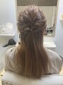 ケースタイル (K style)&nbsp;アイロンを使わずに、クルリンパ3つするだけでお洒落に!!