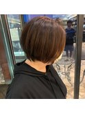 前下がりショートボブ