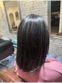 ハイライトレディースカットミニボブ