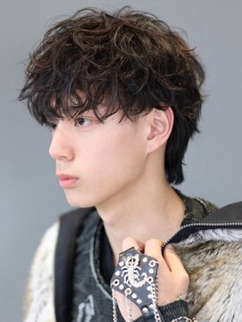 リップス 立川(LIPPS) ツイストスパイラルパーマツーブロマッシュウルフ