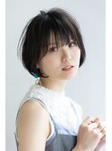 【Rire-リル銀座】丸みショートボブ