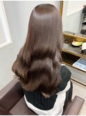 黒髪ボブルフネビージュ小顔ワンレン